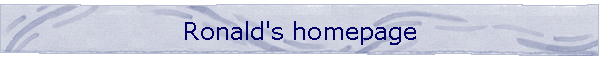 Ronald's homepage